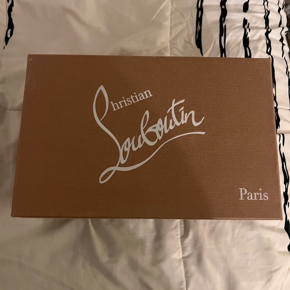 Christian Louboutin Black Glitter Heels - Picture 9 of 9